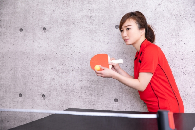基本的なレシーブの打ち方 | 趣味の卓球